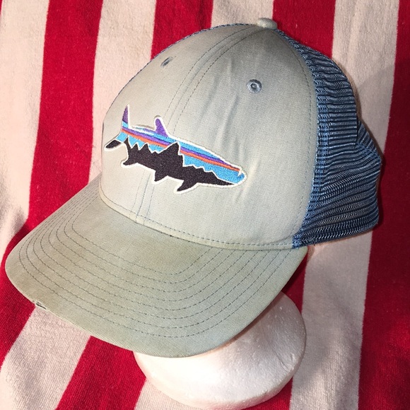 Patagonia SnapBack mesh back hat tarpon fishing - Picture 1 of 9